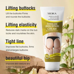 MOIKA Firming Buttock Cream - Lift, Tighten & Plump Buttocks for Perfect Body Shape