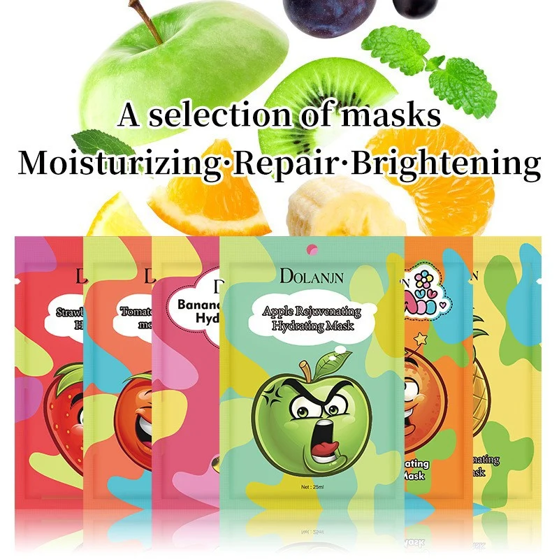 fruit-facial-masks-hydrating-brightening-spu658472387358-1 MOIKA Plant Fruit Facial Masks for Hydration, Brightening & Firming