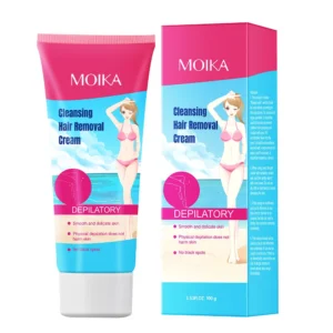 MOIKA Gentle Hair Removal Cream for Underarm, Legs & Bikini Line