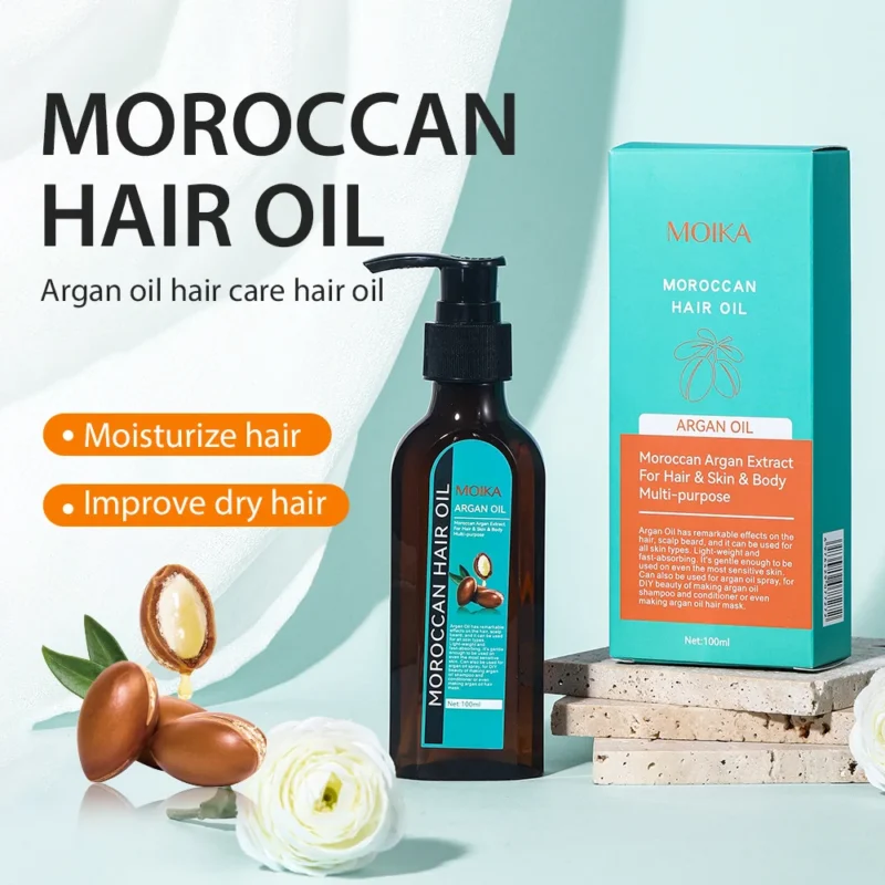 moroccan-argan-hair-oil-spu724748969891-1 MOIKA Moroccan Argan Hair Oil with Jojoba Seed Oil - 100ml Deep Conditioning & Repair
