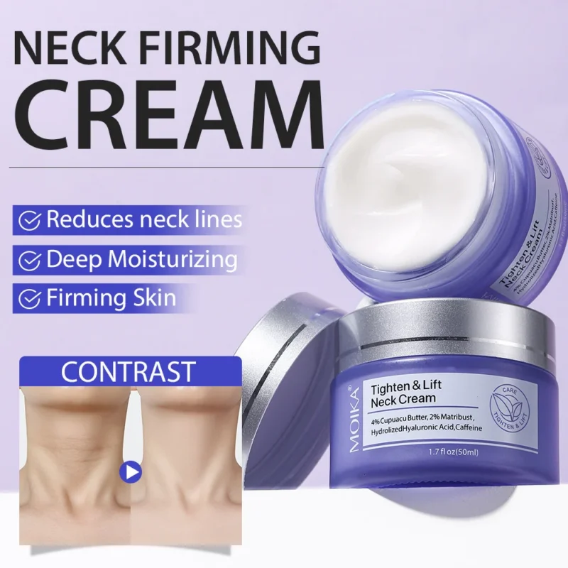 neck-firming-cream-spu739933092933-1 MOIKA Tighten & Lift Neck Firming Cream, Reduces Fine Lines, Brightening & Moisturizing