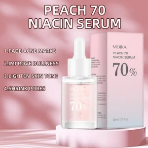 MOIKA Peach 70 Niacinamide Serum 70% for Acne Marks, Brightening, Pore Care