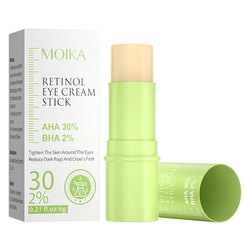 retinol-eye-cream-stick-spu733242734173-1 MOIKA Retinol Eye Cream Stick with AHA & BHA for Wrinkles, Firming, and Brightening
