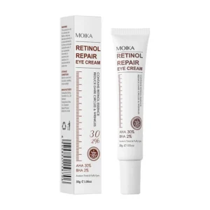MOIKA Retinol Repair Eye Cream Reduces Wrinkles & Dark Circles 30g