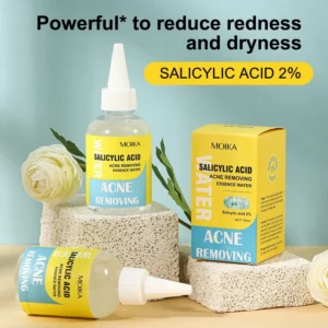 MOIKA Salicylic Acid 2% Acne Remover Essence Water 110ml, Oil Control, Shrink Pores
