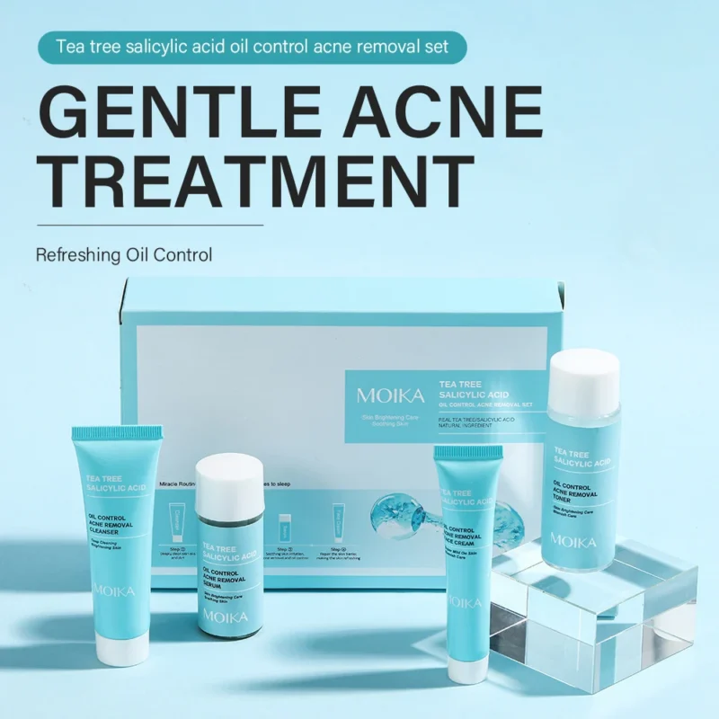 tea-tree-salicylic-acid-acne-skincare-set-spu728144352297-1 MOIKA Tea Tree & Salicylic Acid Oil Control Acne Removal 4-Piece Skincare Set
